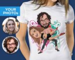 Custom Dance Couple T-Shirt | Personalized Ballet Dance Tee for Women Dance www.customywear.com 7