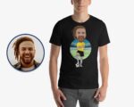 Personalized Soccer Player T-Shirt | Custom Football Tee with Stadium Background Sports Shirts www.customywear.com 11
