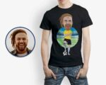 Personalized Soccer Player T-Shirt | Custom Football Tee with Stadium Background Sports Shirts www.customywear.com 14