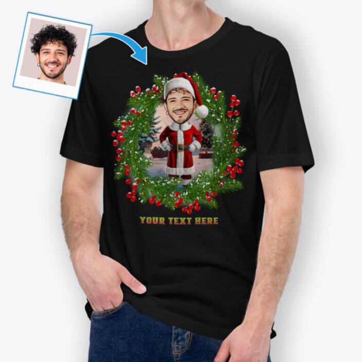 A - HOMBRE 8 - Diseña tu propia camiseta personalizada - diseñador - ropa personalizada - camisetas con foto