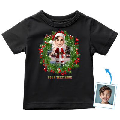 Toddler Father Christmas Birthday Gift – Unique Xmas T-Shirts for Special Occasions Toddler Boy T-shirts www.customywear.com 2