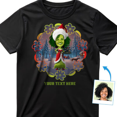 Custom Christmas Grouch T-Shirt for Women – Stylish Christmas T-Shirt for Women T-shirts for Women www.customywear.com 2