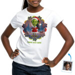 Custom Christmas Grouch T-Shirt for Girls – Stylish Custom Christmas Shirt Customywear www.customywear.com 4 Custom Christmas Grouch T-Shirt for Girls – Stylish Custom Christmas Shirt Girl's T-shirts www.customywear.com 4