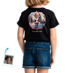 Custom Christmas T-Shirts – Toddler Girl Birthday Santa Claus Tee Toddler Girl T-shirts www.customywear.com 5
