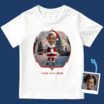 Merry Christmas Shirt – Custom Santa Claus T-Shirt for Girls Customywear www.customywear.com 3 Merry Christmas Shirt – Custom Santa Claus T-Shirt for Girls Girl's T-shirts www.customywear.com 3