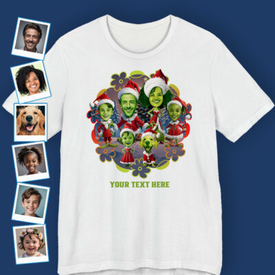 Custom Christmas Grouch T-Shirt for Family – Perfect Christmas T-Shirt for Family Gatherings Family www.customywear.com