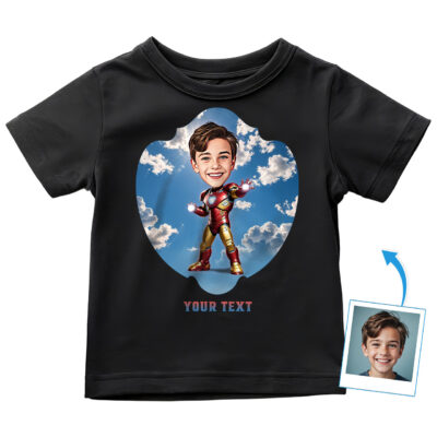 Toddler Boy’s Custom Superhero T-Shirt Toddler Boy T-shirts www.customywear.com 2