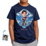 Maglietta Ironman personalizzata per bambini: libera l'eroe che è in te T-shirt da bambino www.customywear.com 31