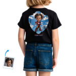 Camiseta de superhéroe personalizada para tu niña pequeña: Iron Avenger Hero Regalos personalizados - Ironman www.customywear.com 20