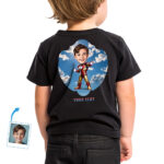 Toddler Boy’s Custom Superhero T-Shirt Custom Gifts - Ironman www.customywear.com 20