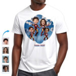 Transforme suas fotos de família em camisetas personalizadas de super-heróis Presentes Personalizados - Ironman www.customywear.com 14