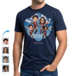 Transforme suas fotos de família em camisetas personalizadas de super-heróis Presentes Personalizados - Ironman www.customywear.com 15