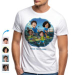 Custom Pickleball T-Shirts for Families & Groups – Personalized Player Character Design Custom Gifts – Pickleball www.customywear.com 11