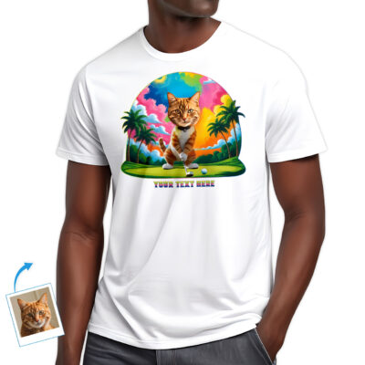 Egyedi kisállat golfpóló – személyre szabott golfjátékos dizájn kedvence fényképéből Kisállat www.customywear.com 2