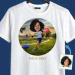 Camiseta personalizada de disc golf para mujer: camiseta personalizada de disc golfista femenina Regalos personalizados - Disc golf www.customywear.com 29