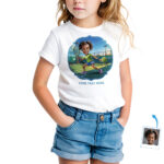 女の子向けカスタム幼児用ピックルボールTシャツ - パーソナライズされた写真選手キャラクターデザインカスタムギフト – ピックルボール www.customywear.com 19