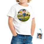 Camiseta personalizada de disc golf para meninos – Camiseta personalizada de disc golf para jovens Presentes personalizados - Disc golf www.customywear.com 19