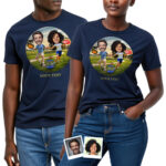 Camiseta personalizada para casal de disc golf – Camisetas personalizadas para jogadores de disc golf Casal www.customywear.com 31