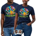 Custom Couple Golf T-Shirt – Personalized Golf Player Design from Your Photo Couple www.customywear.com 31