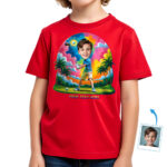 Custom Youth Golf T-Shirt – Personalized Golf Player Design from Photo Boy's T-shirts www.customywear.com 32