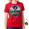 A9-G4-customywear-customy-wear ile özel kadın kişiselleştirilmiş fotoğraflı tişörtler yaratın Kadınlar için Özel Pickleball Oyuncu Tişörtü-Kişiselleştirilmiş Fotoğraf Karakter Tasarımı