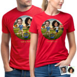 Camiseta personalizada para casal de disc golf – Camisetas personalizadas para jogadores de disc golf Casal www.customywear.com 32
