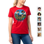 Custom Pickleball T-Shirts for Families & Groups – Personalized Player Character Design Custom Gifts – Pickleball www.customywear.com 16