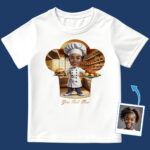 Personalized Girls’ Chef T-Shirt – Custom Cooking Shirt for Young Bakers, Future Head Chefs, BBQ Stars & Culinary Enthusiasts Custom Gifts - Chef Artworks www.customywear.com 29