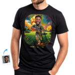 Custom Military Photo T-Shirt for Men – Personalized Gift for Soldiers & Veterans, Unique Army-Themed Artwork Tee Custom Gifts – Ai Army www.customywear.com 30