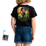 Personalized Army Character T-Shirt for Toddler Girls – Custom Military Photo Tee with Cute Combat Design, Unique Gift for Little Soldiers Custom Gifts – Ai Army www.customywear.com 20