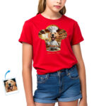 Custom Chef T-Shirt with Your Pet’s Photo – Personalized Funny Gift for Animal Lovers, Chefs, BBQ Masters, and Culinary Fans Pet www.customywear.com 12