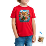 Custom Italian Flag T-Shirt Featuring Your Pet – Personalized Pet Photo Tee with Italy-Inspired Design for Animal Lovers Pet www.customywear.com 6