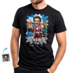 Custom Men’s Danish Flag T‑Shirt for Denmark Lovers – Personalized Photo Design Celebrating Danish Heritage & Culture, Perfect Gift Custom Gifts - Denmark Culture www.customywear.com 38