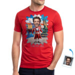 Custom Men’s Danish Flag T‑Shirt for Denmark Lovers – Personalized Photo Design Celebrating Danish Heritage & Culture, Perfect Gift Custom Gifts - Denmark Culture www.customywear.com 40