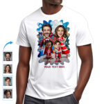 Personalized Denmark Souvenir Shirt – Custom Photo as Danish Flag Character with Cultural Background for All Ages Custom Gifts - Denmark Culture www.customywear.com 14