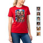 Personalized Denmark Souvenir Shirt – Custom Photo as Danish Flag Character with Cultural Background for All Ages Custom Gifts - Denmark Culture www.customywear.com 16