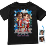 Personalized Denmark Souvenir Shirt – Custom Photo as Danish Flag Character with Cultural Background for All Ages Custom Gifts - Denmark Culture www.customywear.com 17