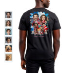 Personalized Denmark Souvenir Shirt – Custom Photo as Danish Flag Character with Cultural Background for All Ages Custom Gifts - Denmark Culture www.customywear.com 18