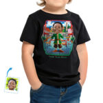 Personalized Italian Flag T-Shirt for Toddler Boys – Custom Selfie Shirt with Your Child’s Photo & Italy Travel-Inspired Design Toddler Boy T-shirts www.customywear.com 2