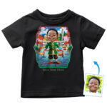 Personalized Italian Flag T-Shirt for Toddler Boys – Custom Selfie Shirt with Your Child’s Photo & Italy Travel-Inspired Design Toddler Boy T-shirts www.customywear.com 3