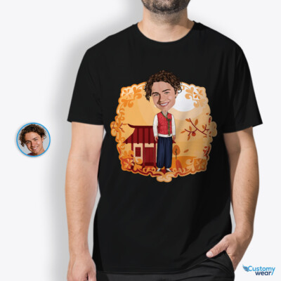 1a - create personalized T-shirt - Custom Poster - Portrait art - Pet portrait with your photo - Customywear
