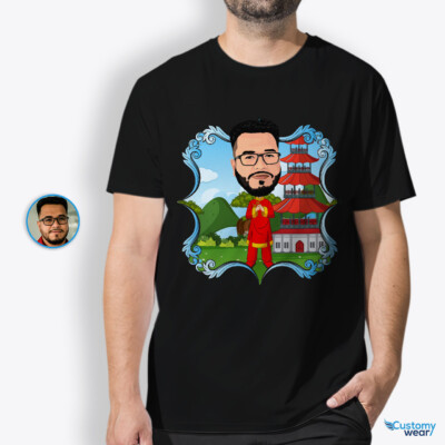 1a - create personalized T-shirt - Custom Poster - Portrait art - Pet portrait with your photo - Customywear