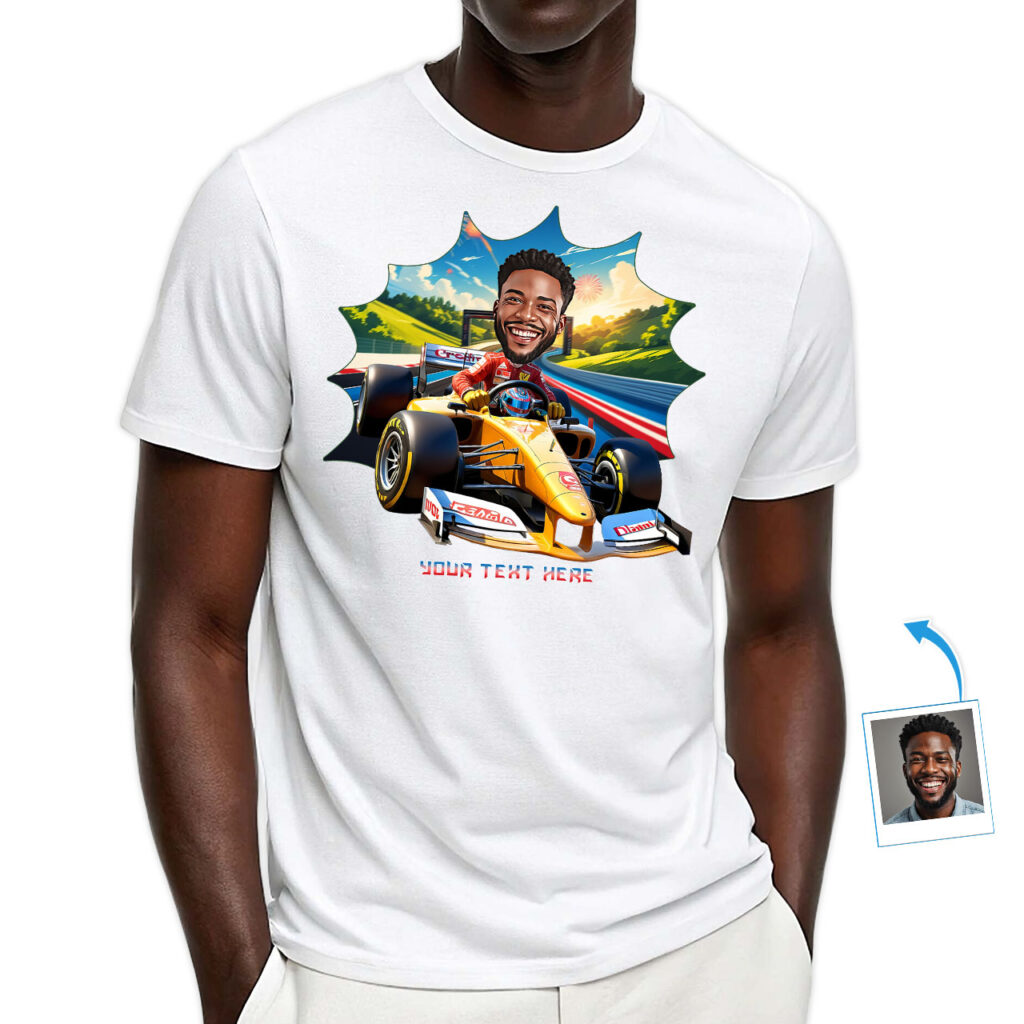 Best Custom T-Shirt Printing - High-Quality Photo Printing on T-Shirt - Personalized Face Tee Delivered (4)