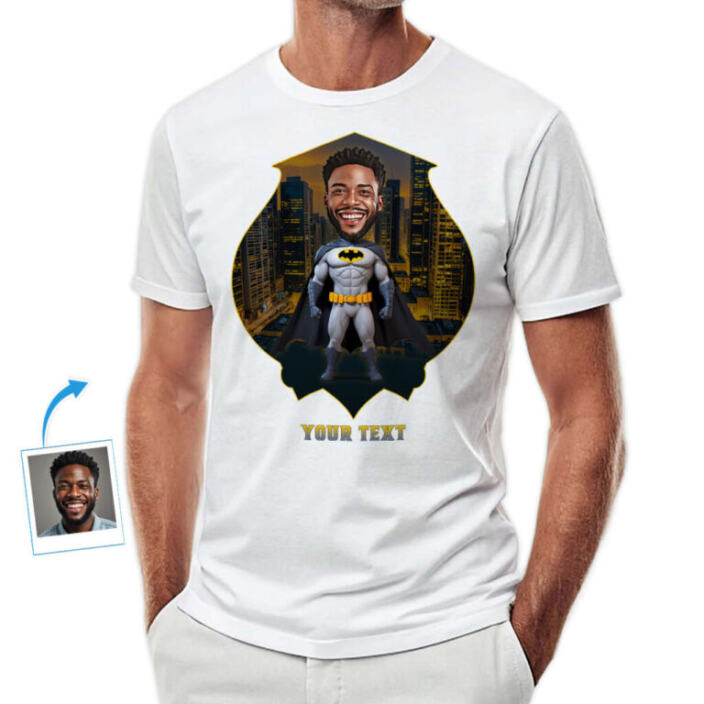 Buy Custom T-Shirt - Vintage Photo T-Shirt from Photo - Personalized Face Tee Delivered (5)