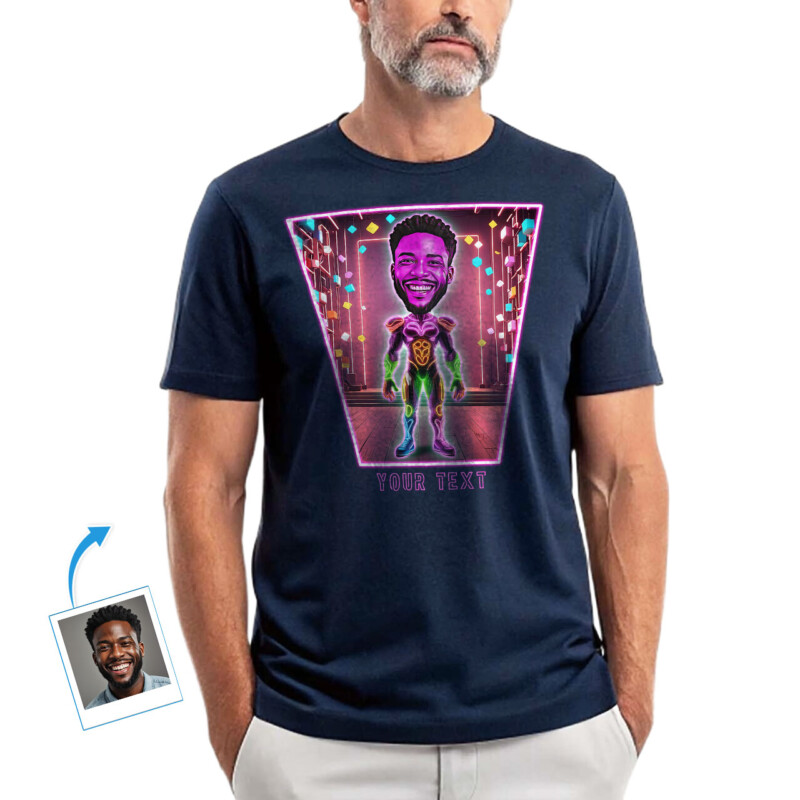 Custom Face T-Shirt – Personalized Face T-Shirt with Your Photo – Unique Custom Tee Delivered (7)