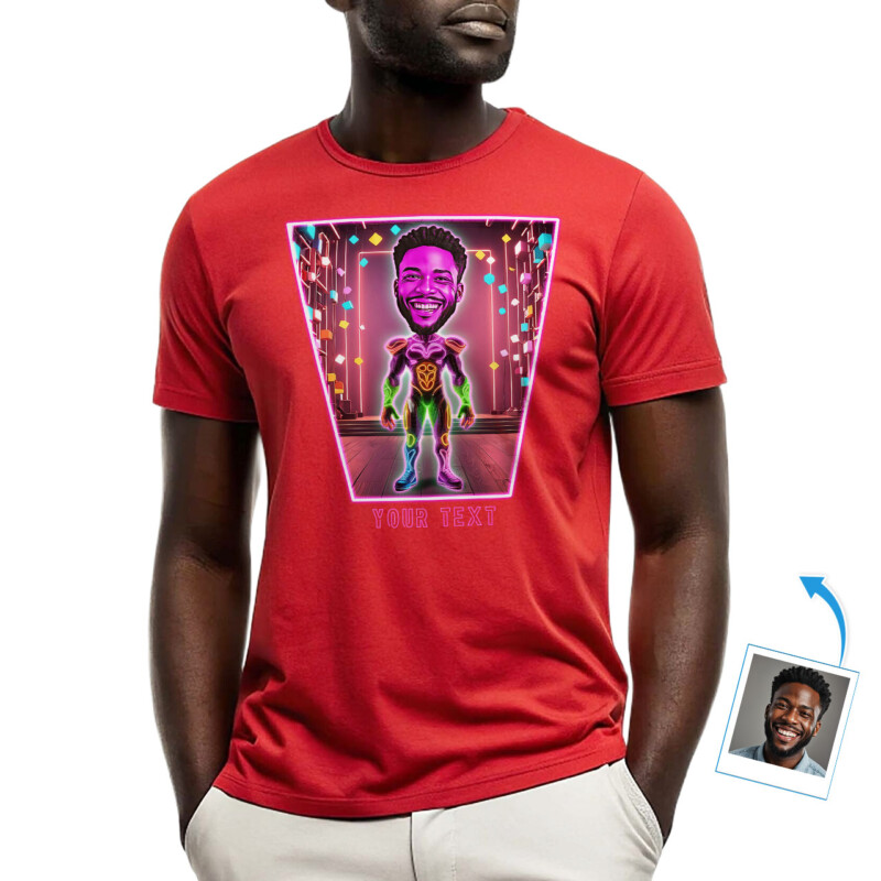 Custom Face T-Shirt – Personalized Face T-Shirt with Your Photo – Unique Custom Tee Delivered (8)