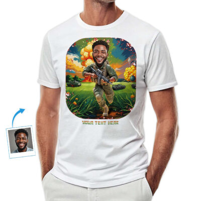 Custom Photo T-Shirt – Personalized Face T-Shirt – Upload Your Photo for Unique Custom T-Shirt Design Custom T-shirts www.customywear.com