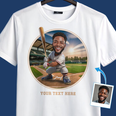 Custom Photo T-Shirt – Personalized Photo T-Shirt Gift – Upload Your Face & Wear Memories Custom T-shirts www.customywear.com 2
