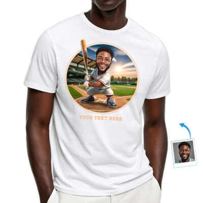 Custom Photo T-Shirt – Personalized Photo T-Shirt Gift – Upload Your Face & Wear Memories Custom T-shirts www.customywear.com