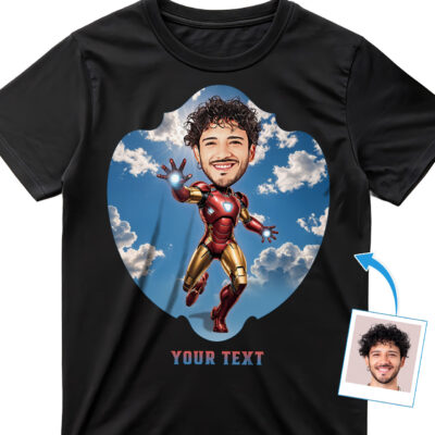 Personalized Photo Shirt – Custom Photo Shirt with Name Printed – Unique Face Tee Custom T-shirts www.customywear.com 2